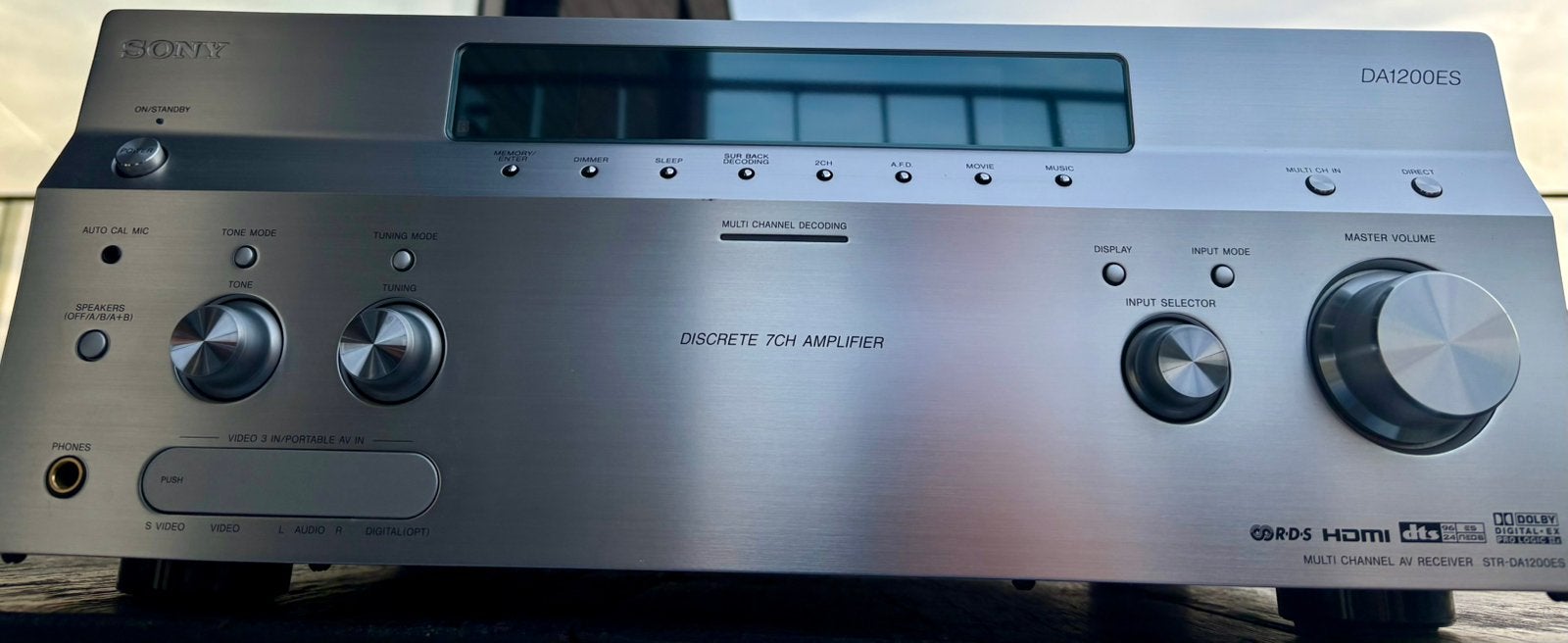 Sony STR-DA1200ES receiver, Audio, Tv en Foto, Ophalen, Gebruikt, 60 tot 120 watt, Sony