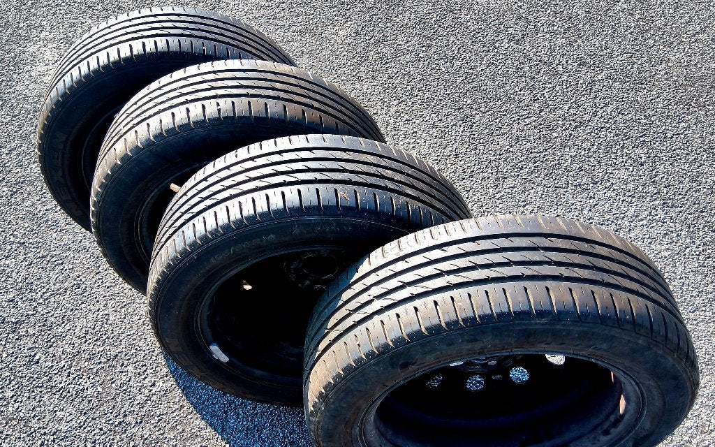 4 roues été 195/55-15 pour VW, Seat et Skoda (5x100), Autos : Pièces & Accessoires, Pneus & Jantes, 15 pouces, Pneus et Jantes