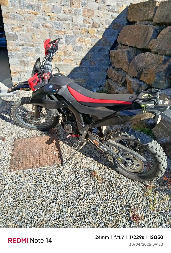 Aprilia 125, Bedrijf, Enduro, LED Verlichting