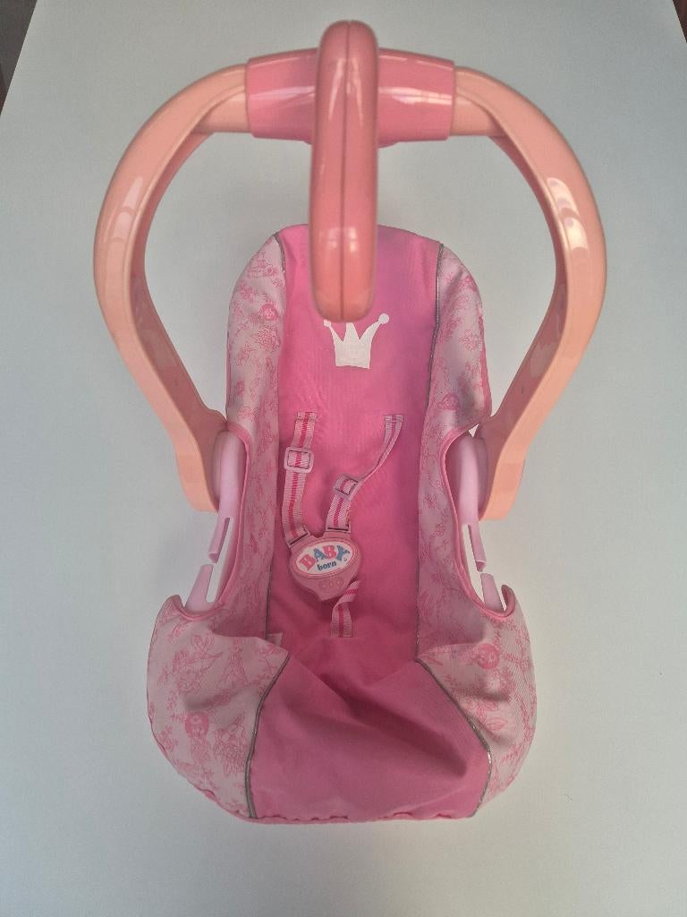 Poppen maxi cosi Babyborn, Kinderen en Baby's, Speelgoed | Poppen, Ophalen of Verzenden, Gebruikt, Babypop
