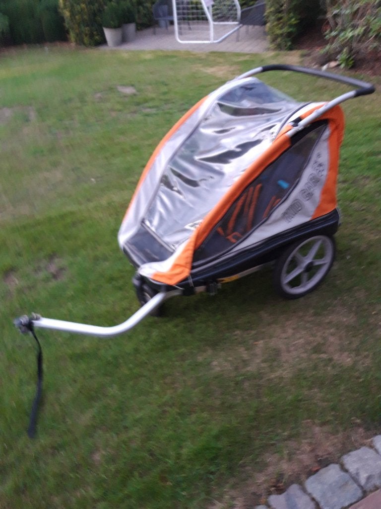 Fietskar, Vélos & Vélomoteurs, 20 à 40 kg, Enlèvement, Utilisé, Remorque pour enfant