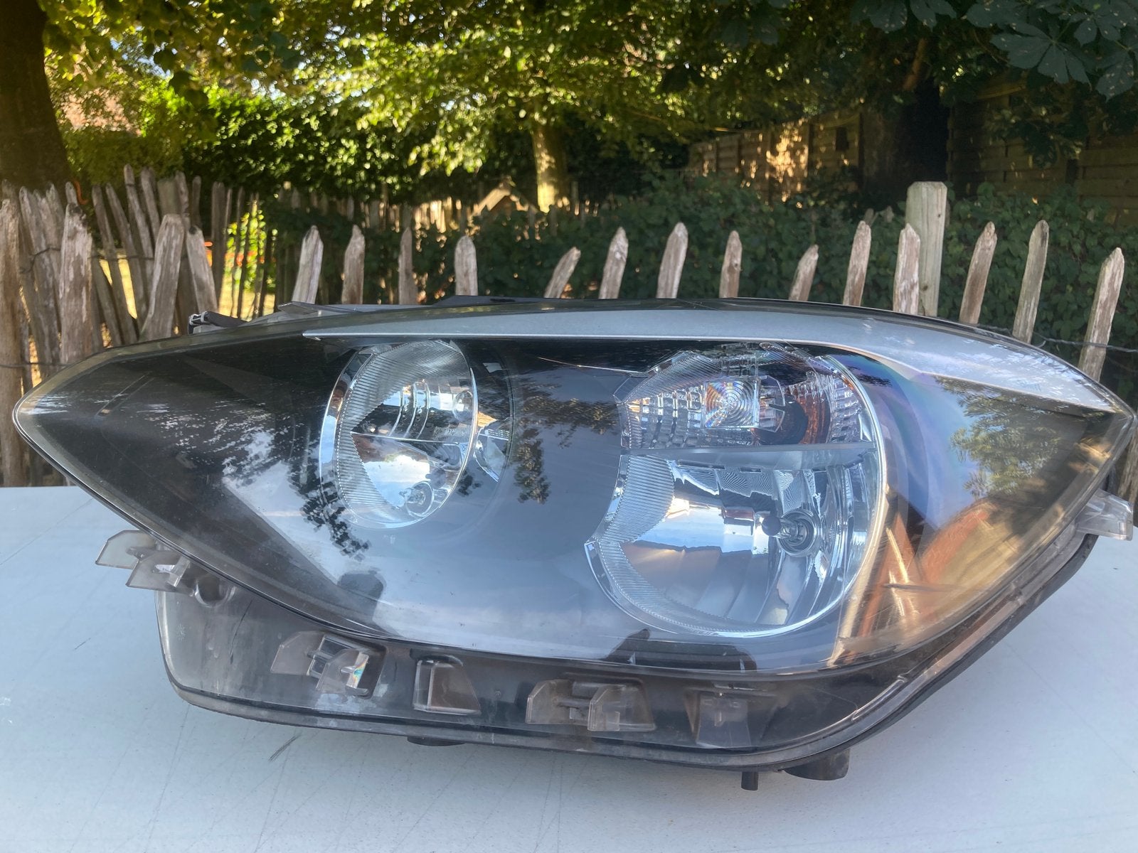 Voorlicht bmw 116, Ophalen, BMW