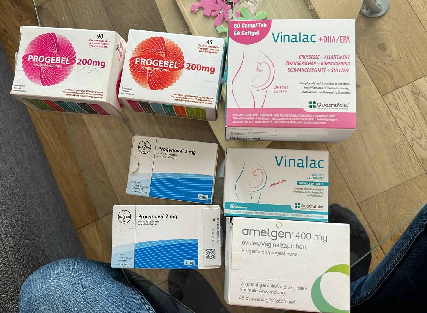 Médicament et vitamine grossesse, Enlèvement, Utilisé