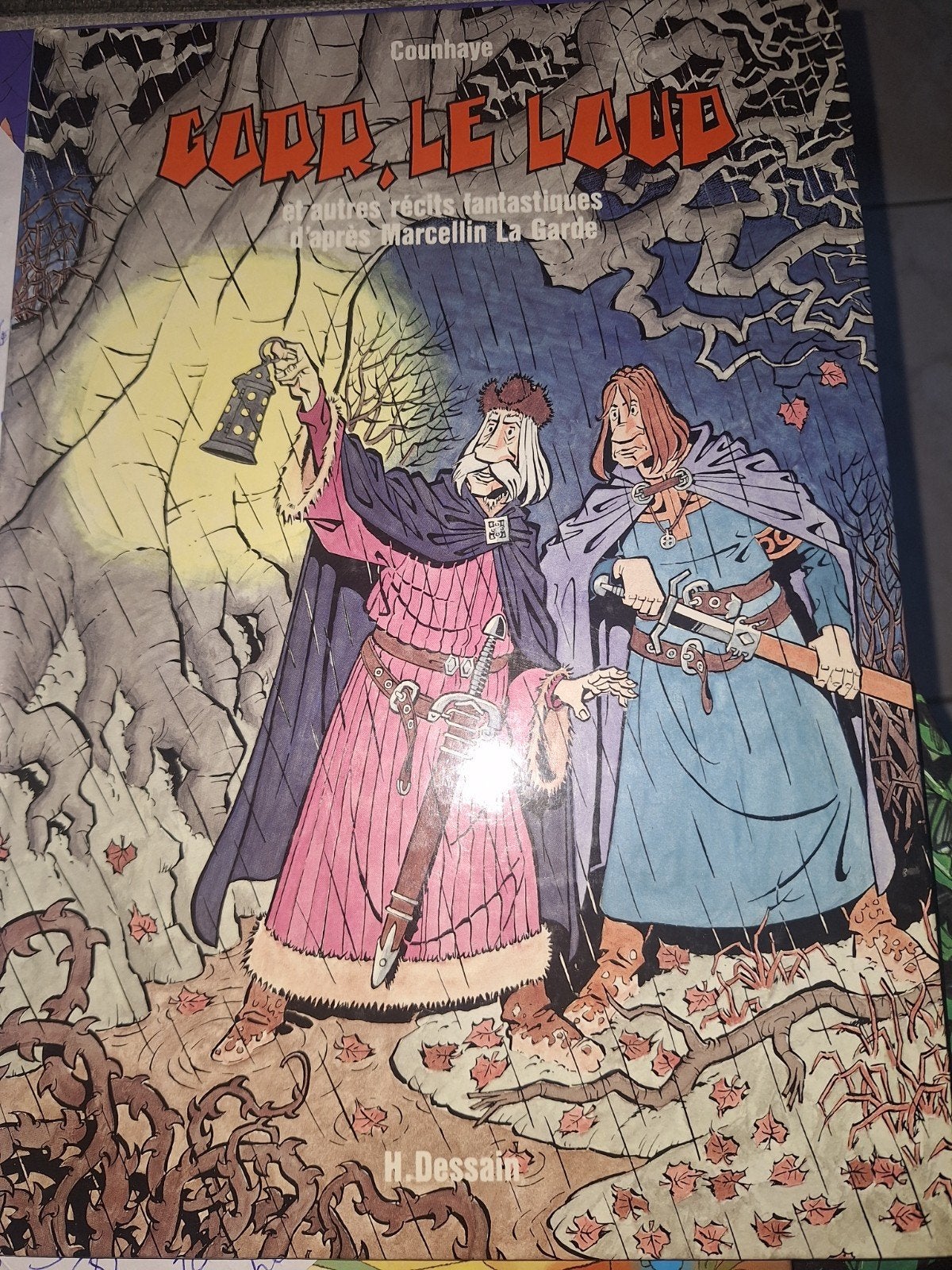 Goor,le Loup 1986 Première édition, Une BD, Enlèvement, Utilisé