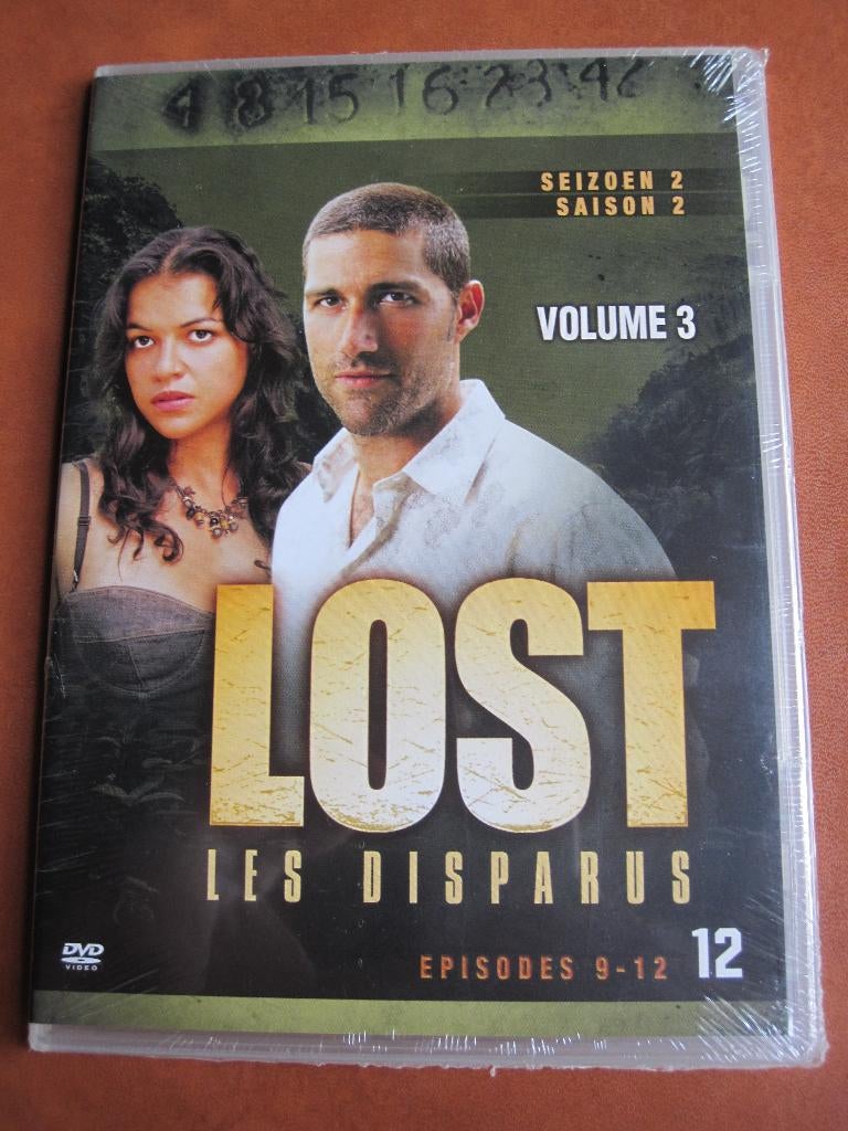 Lost Saison 2 - Volume 3 - Épisodes 9 à 12 (nouveauté), À partir de 12 ans, Enlèvement ou Envoi, Neuf, dans son emballage, Action et Aventure