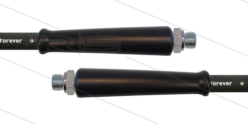 Zwarte Hogedrukslang 1/2 inch Forever 400 Bar 50m, Verzenden