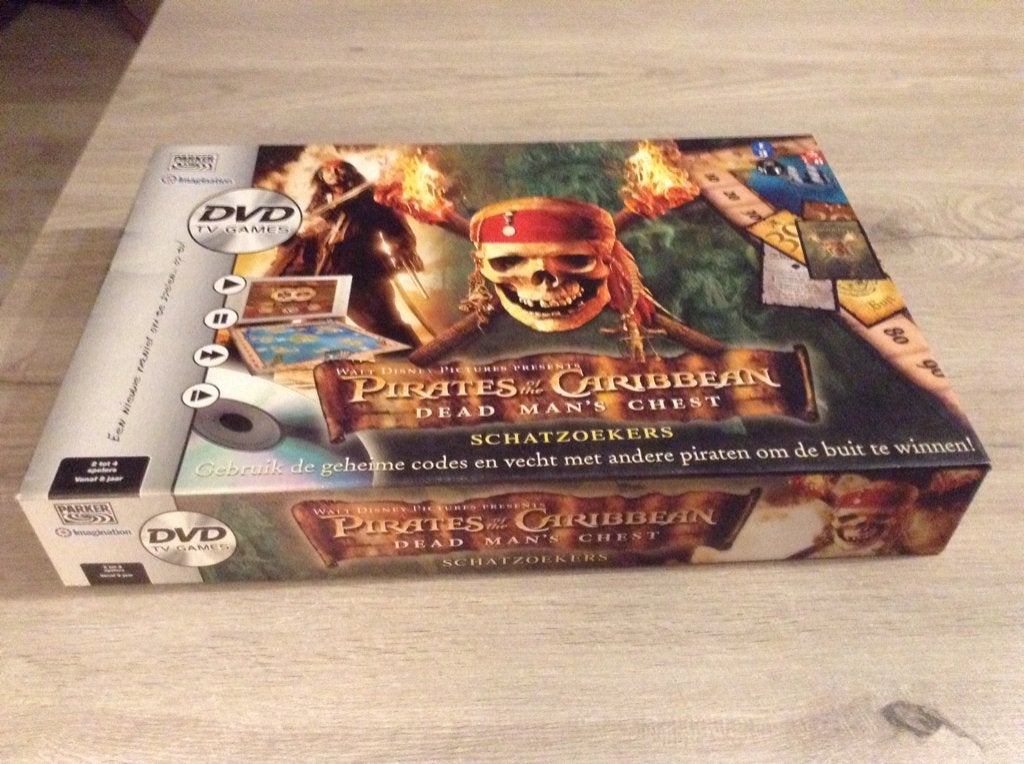 Jeu de société Disney Pirates des Caraïbes (2006), 1 ou 2 joueurs, Enlèvement ou Envoi, Comme neuf, Parker