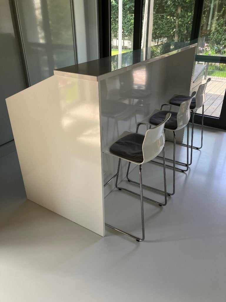 Volledige bar (dubbele barkoelkast & spoelbak), Ophalen, Zo goed als nieuw