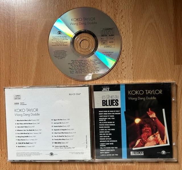 CD KOKO TAYLOR - WANG DANG DOODLE - BLUES - WILLIE DIXON, Ophalen of Verzenden, Zo goed als nieuw, Blues