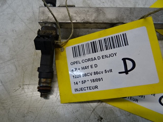 INJECTOR BRANDSTOF Opel Corsa D (0280158181), Auto-onderdelen, Gebruikt, Opel, Opel Automobile GmbH, Kontakt-opel@opel.com