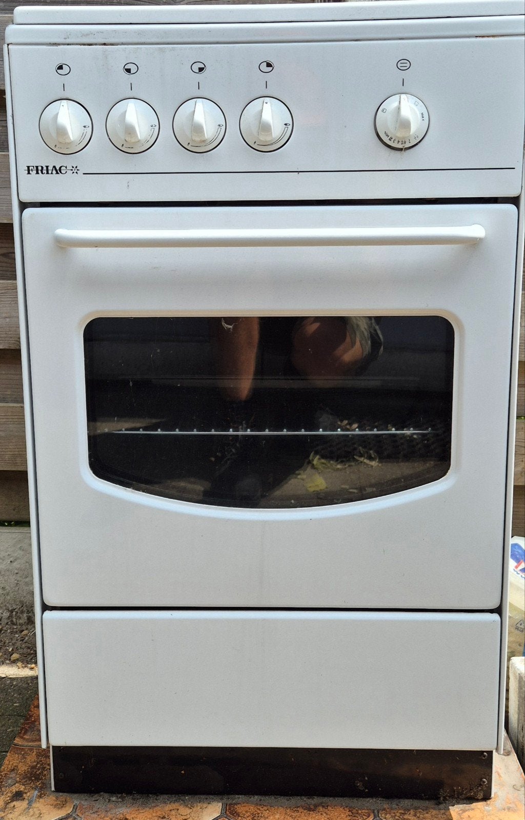 Oven + gasvuur, Elektronische apparatuur, Fornuizen, Ophalen, Gas