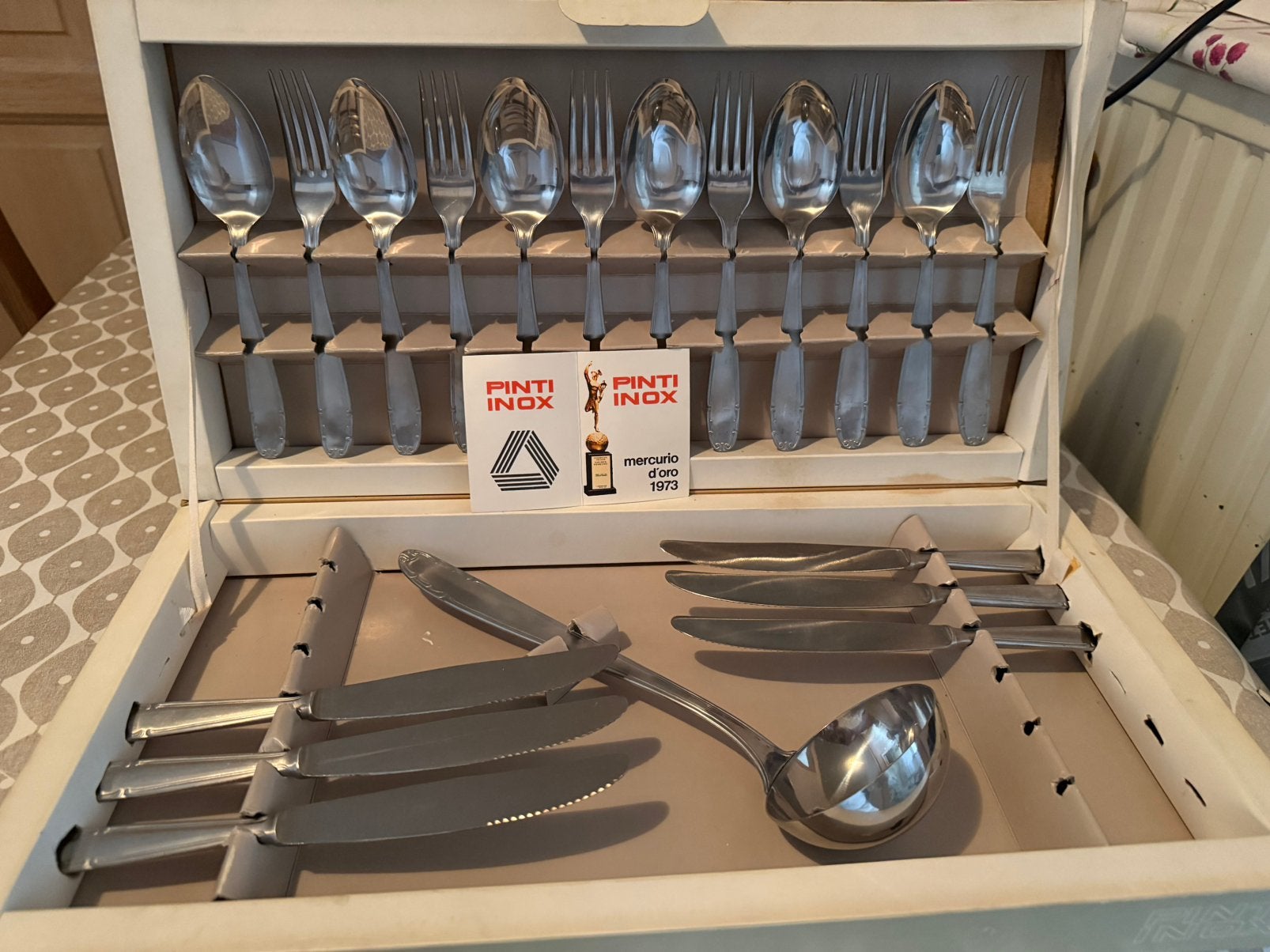Inox bestek, Enlèvement, Comme neuf, Set de couverts