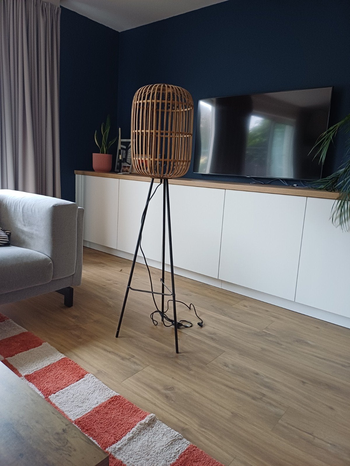 Staanlamp, Enlèvement, Bois, 100 à 150 cm