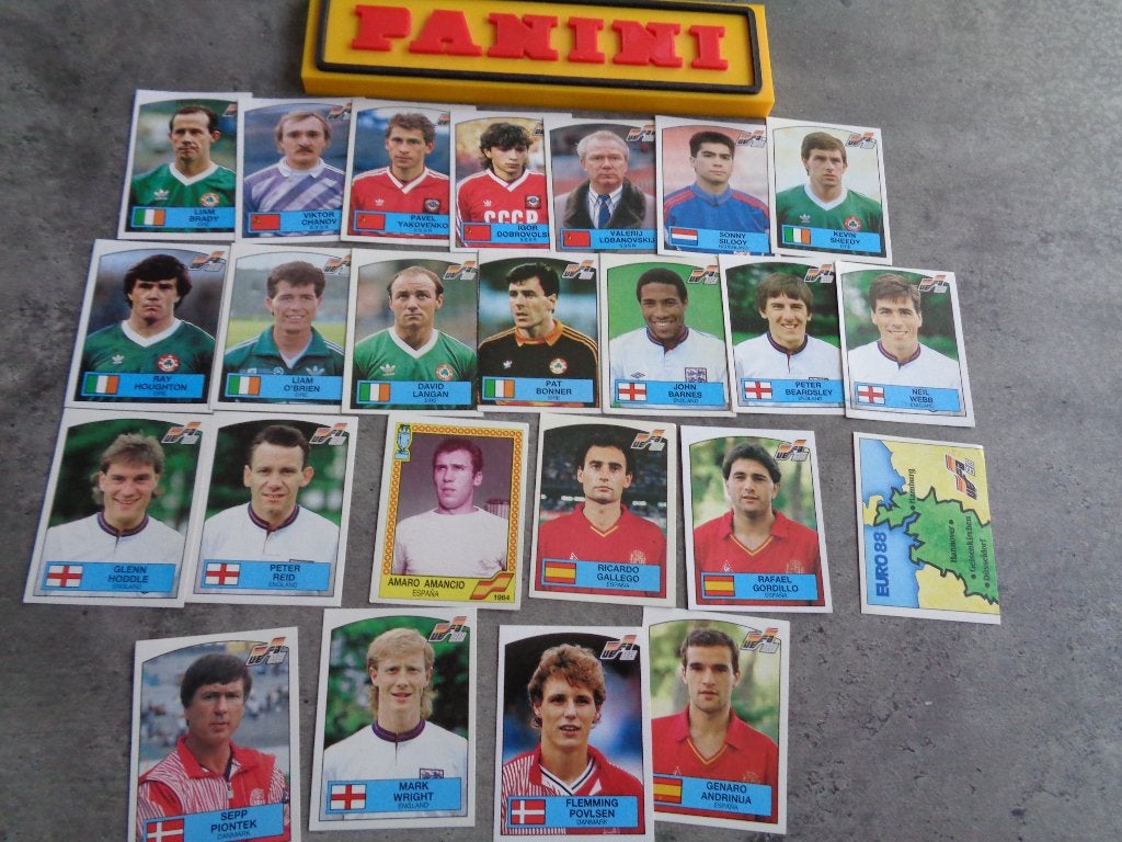 PANINI voetbal stickers EURO 88 ANNO EK 1988 24X, Verzenden, Nieuw