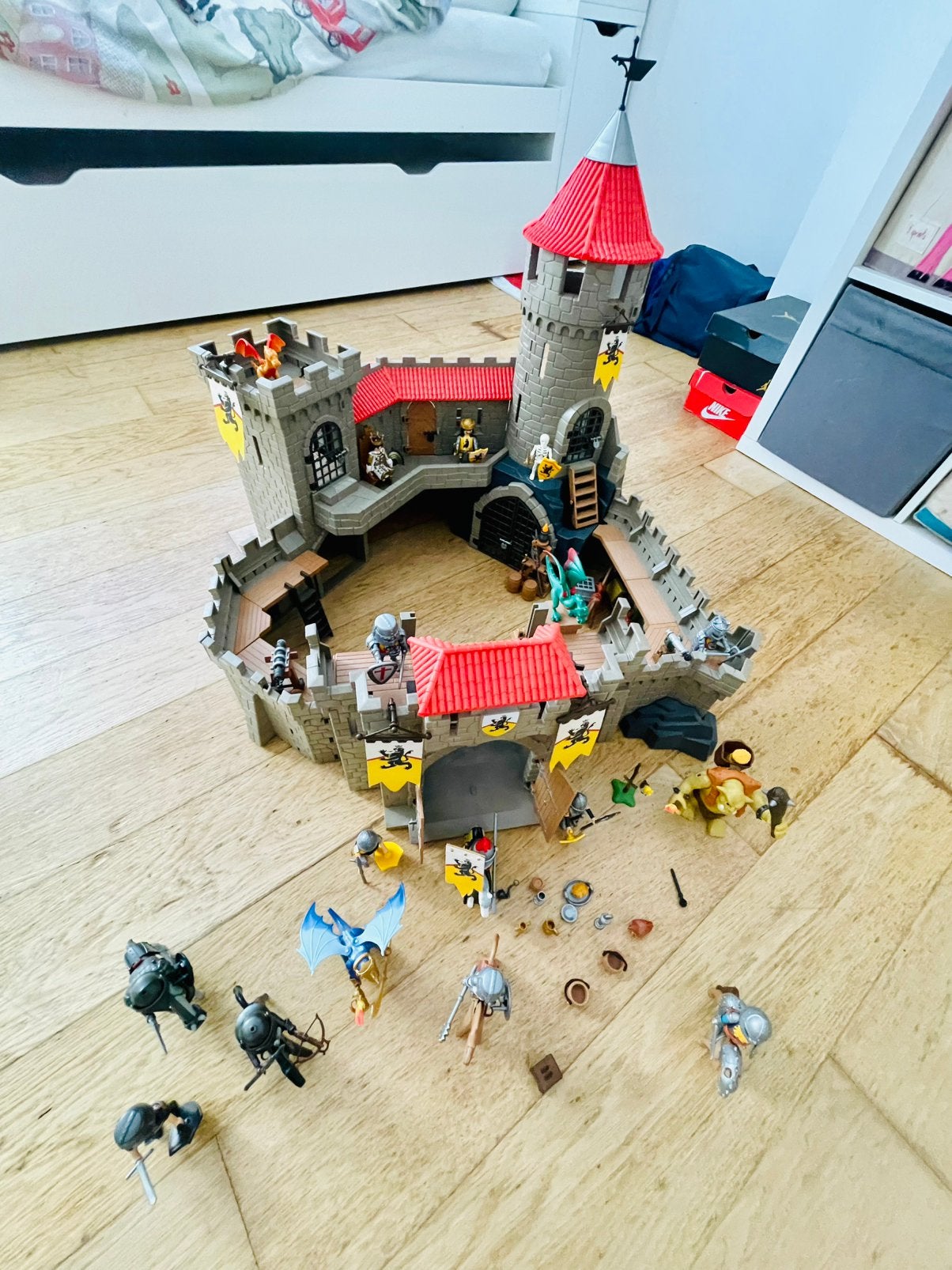 Chateau playmobil Coeur de Lion, Enlèvement, Utilisé