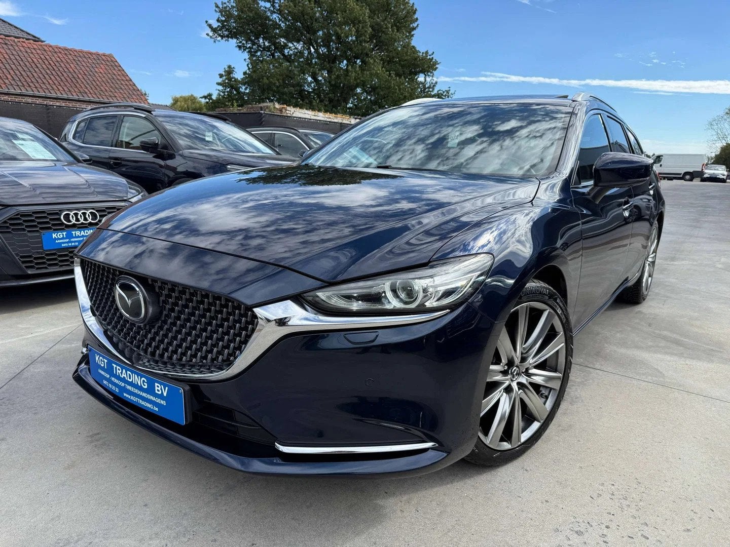 Mazda 6 2.0i SKYACTIV NAVIGATIE LEDER OPENDAK BOSE CARPLAY 3, Cuir, Achat, Euro 6, Entreprise