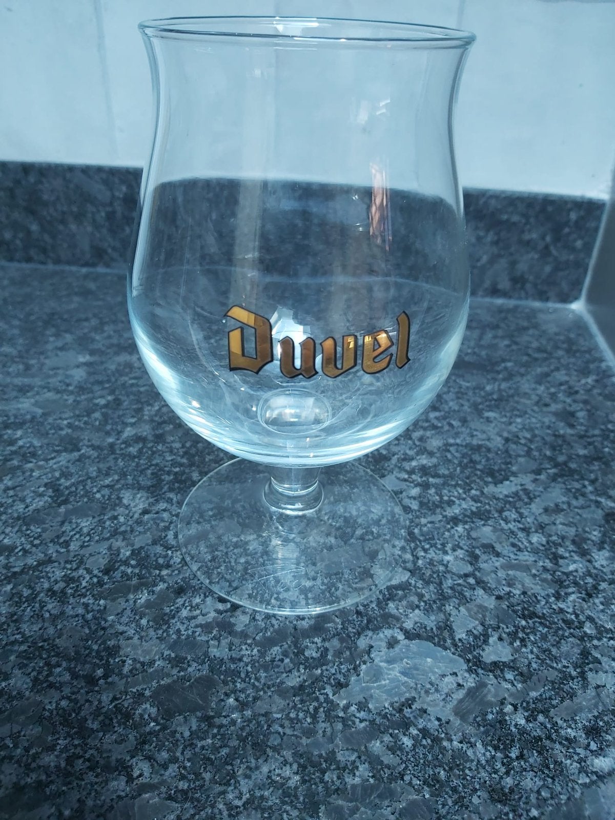 Duvel glas pieter aspe, Ophalen, Nieuw