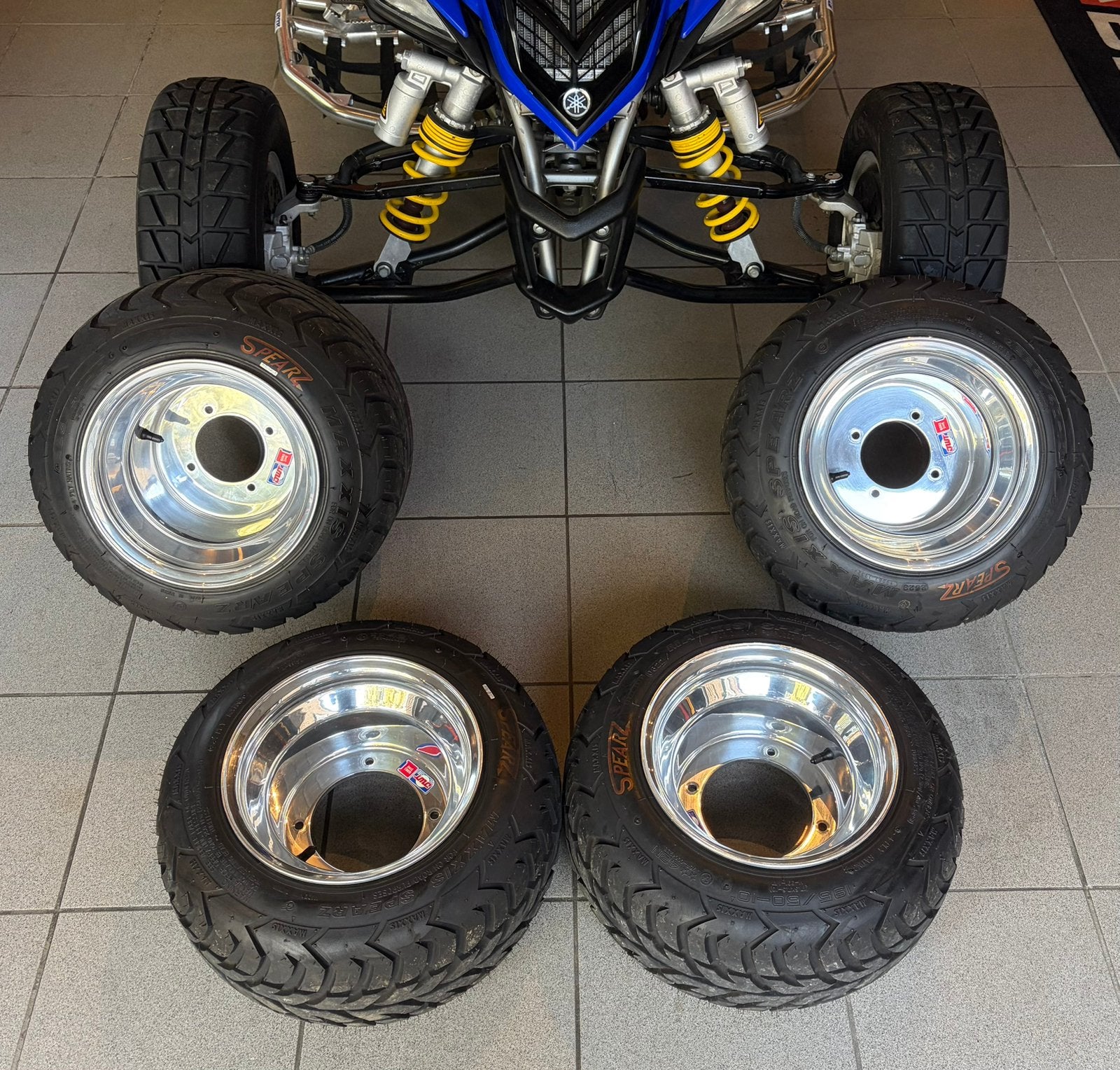 Jantes Large Douglass Yamaha Raptor 700 / banshee / Yfz, Enlèvement