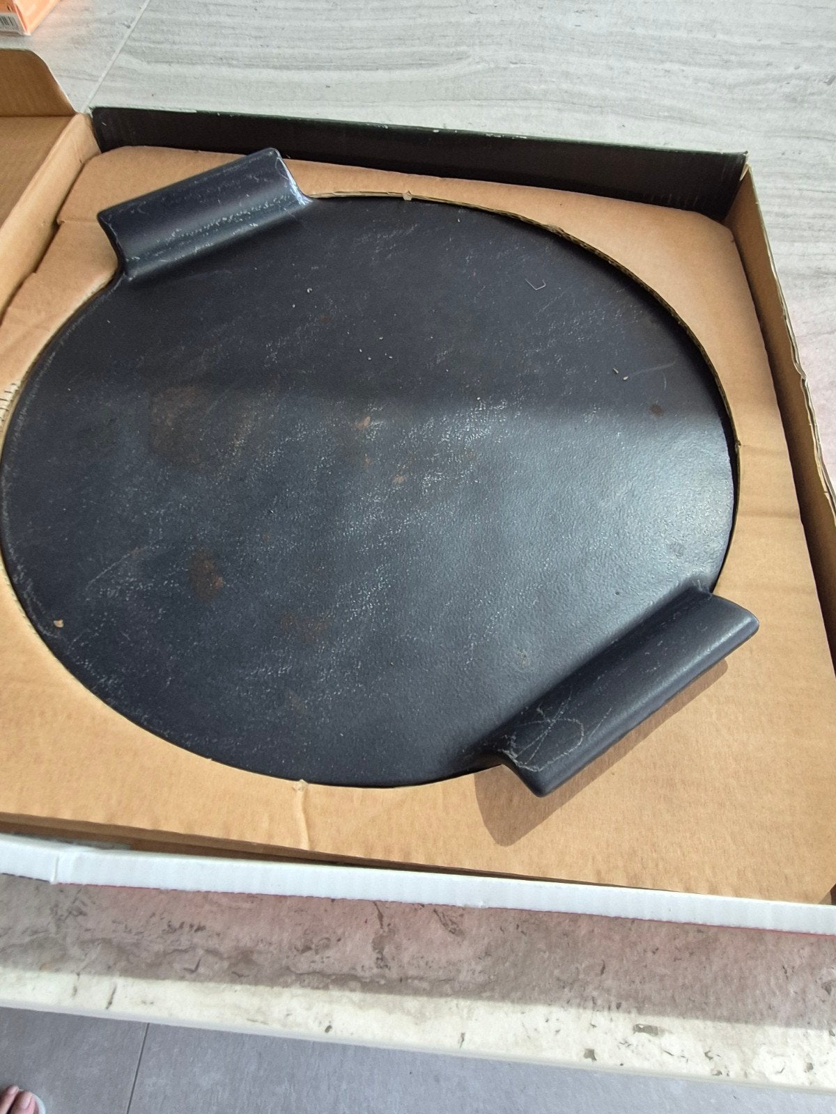 Keramische pizzasteen weber 6730, Tuin en Terras, Barbecue-accessoires, Ophalen