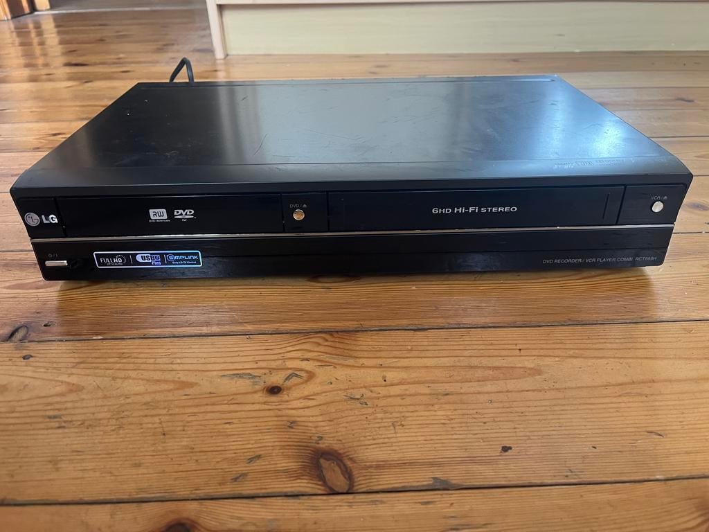 Combiné LG RCT689H | DVD OK | VHS à réviser | HDMI Full HD, Enlèvement ou Envoi, Comme neuf, Lecteur DVD, LG