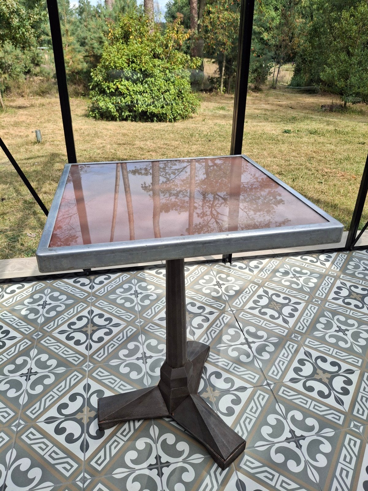 Table de bistrot Art Déco, Fischel, Enlèvement