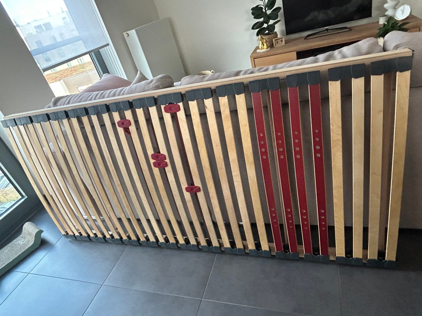 Lattenbodem 90x200 - 2 stuks, Ophalen, Gebruikt, 90 cm, Bedbodem