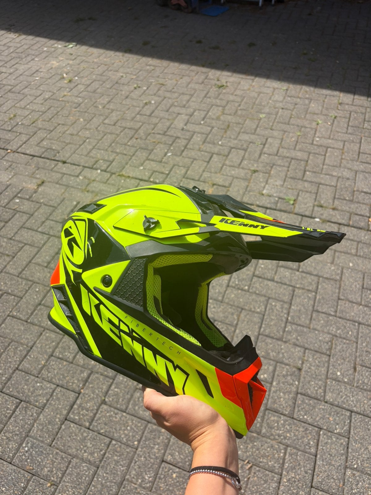 Kenny helm maat s/m, Motoren, Kleding | Motorhelmen, Overige merken, Offroadhelm, Ophalen of Verzenden, Nieuw zonder kaartje