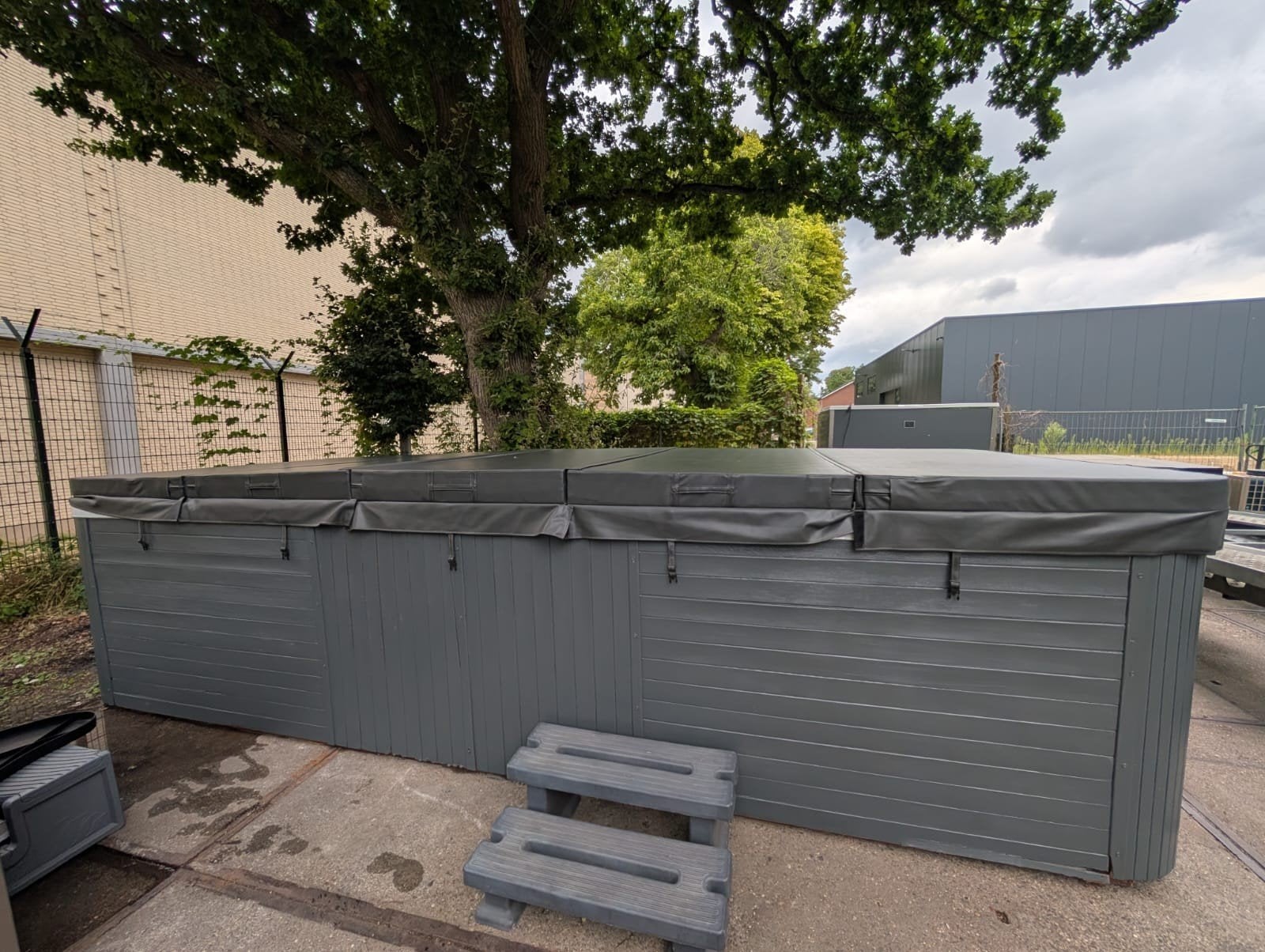 15 pers familie ZWEMSPA 👨‍👩‍👦‍👦 bo spas DUBBEL CABINE, Tuin en Terras, Ophalen of Verzenden