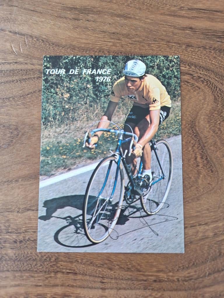 Wielerkaart Lucien Van Impe TDF 1976, Enlèvement ou Envoi, Comme neuf, Autres types