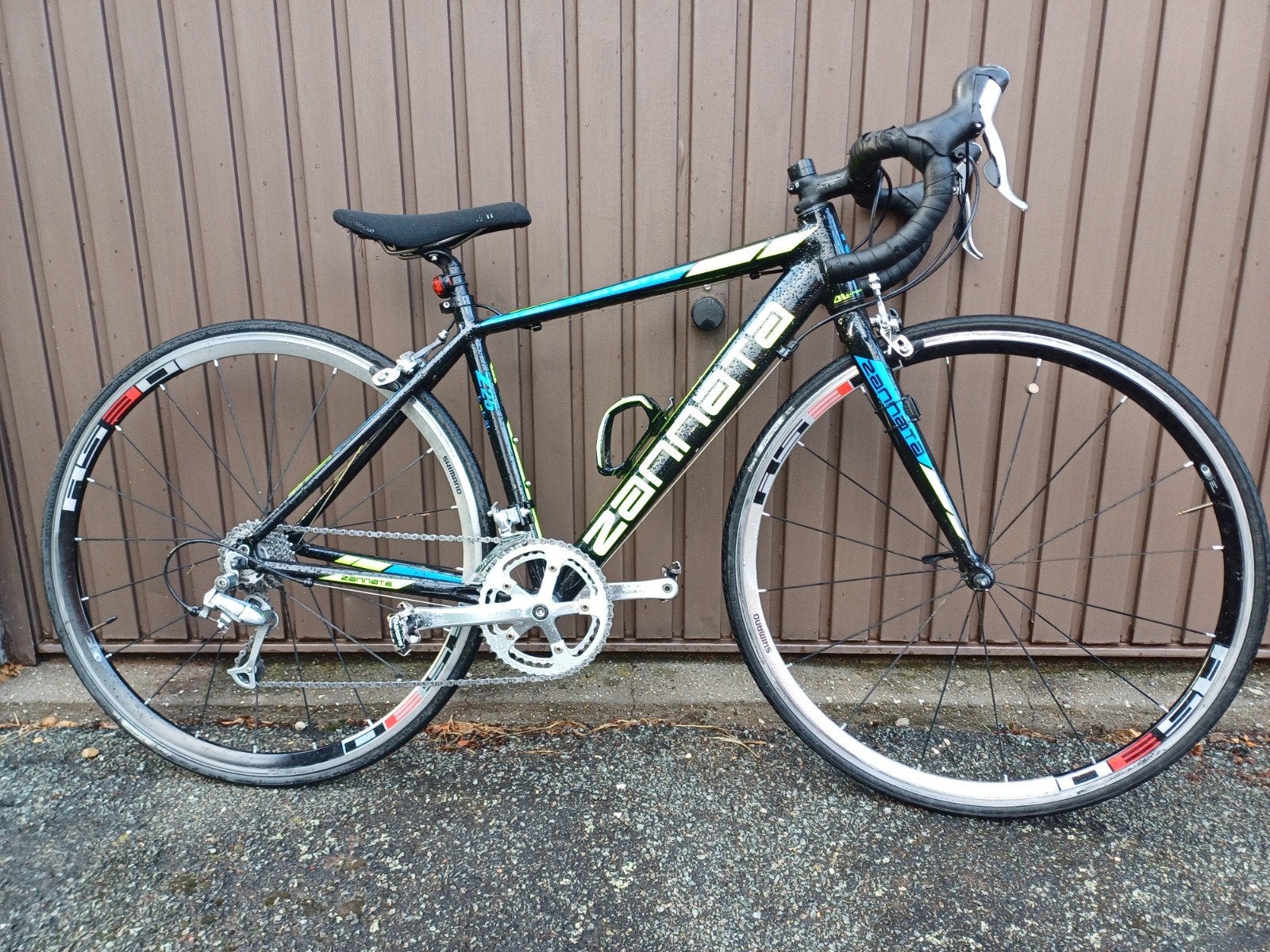 alu Zannata koersfiets, Fietsen en Brommers, Fietsen | Racefietsen, 28 inch, Gebruikt, Aluminium, 49 tot 53 cm