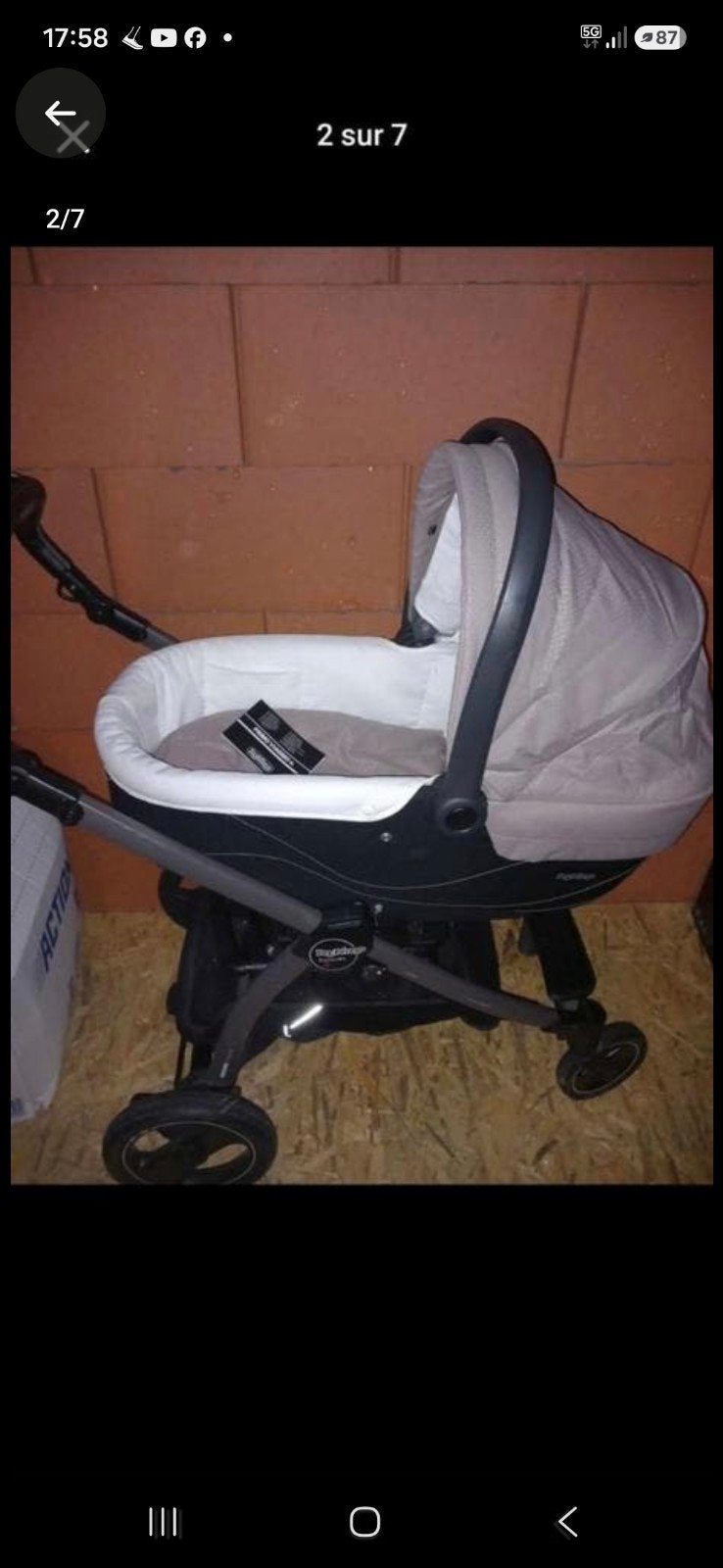 Peg Perego 3-in-1 kinderwagen, Kinderen en Baby's, Kinderwagens en Combinaties, Ophalen, Kinderwagen