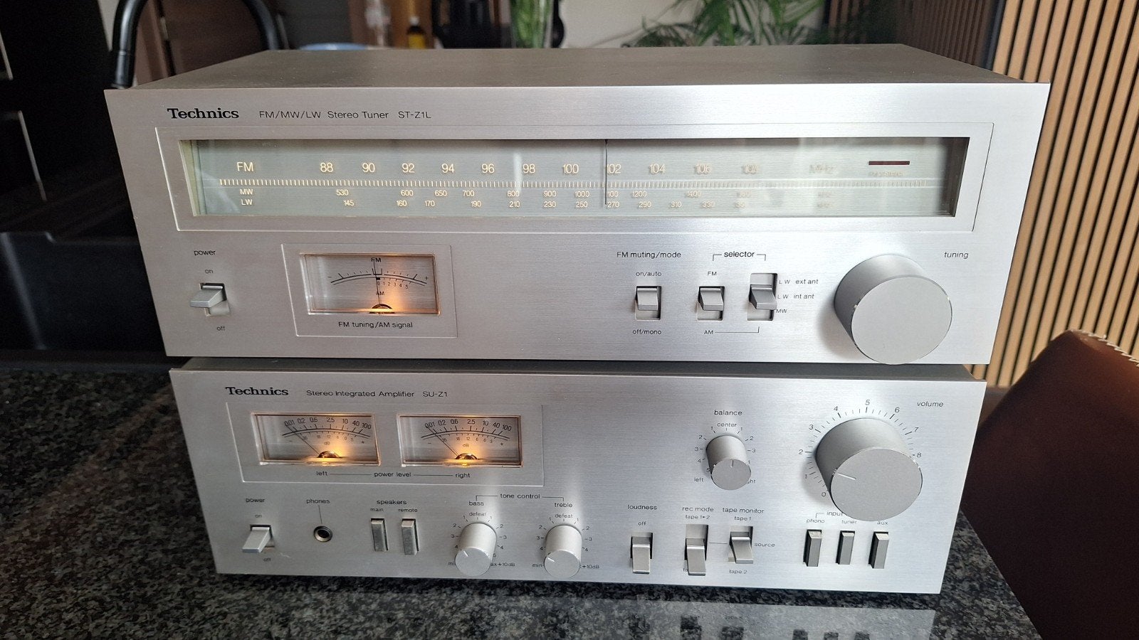 Technics versterker met radio, Audio, Tv en Foto, Stereoketens, Ophalen of Verzenden
