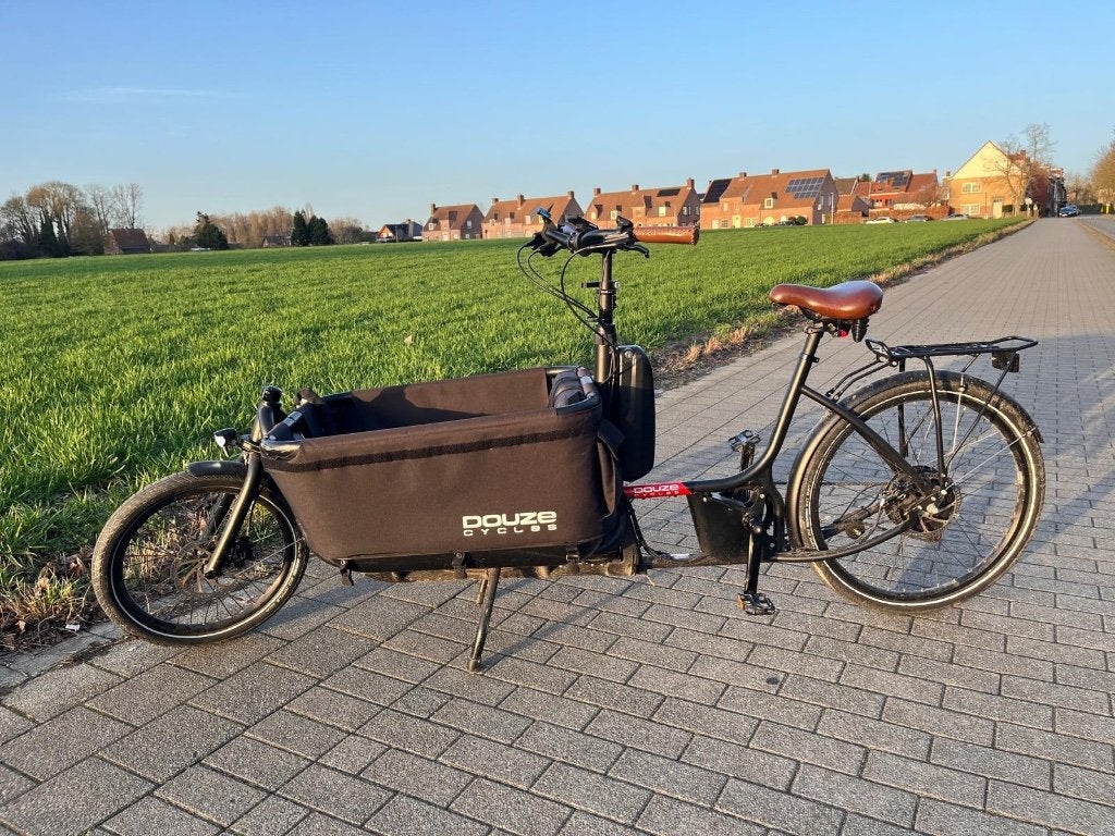 Elektrische bakfiets Douze 2022, Vélos & Vélomoteurs, Vélos | Vélos avec bac, Utilisé, Autres marques, 2 enfants, Électrique, Frein à disque