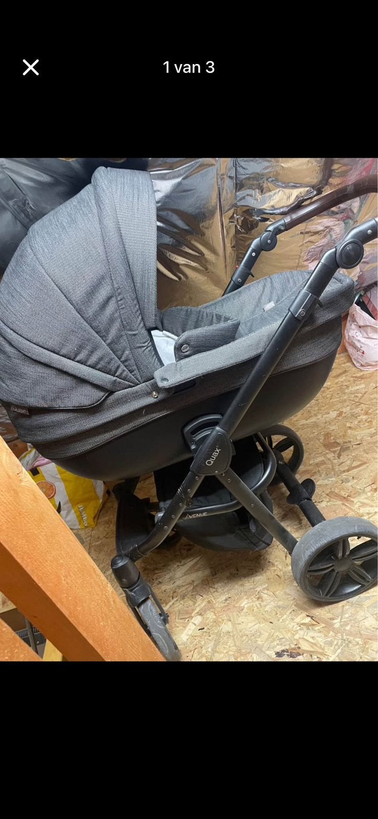 Quax kinderwagen + maxi cosi, Kinderen en Baby's, Ophalen, Gebruikt, Kinderwagen
