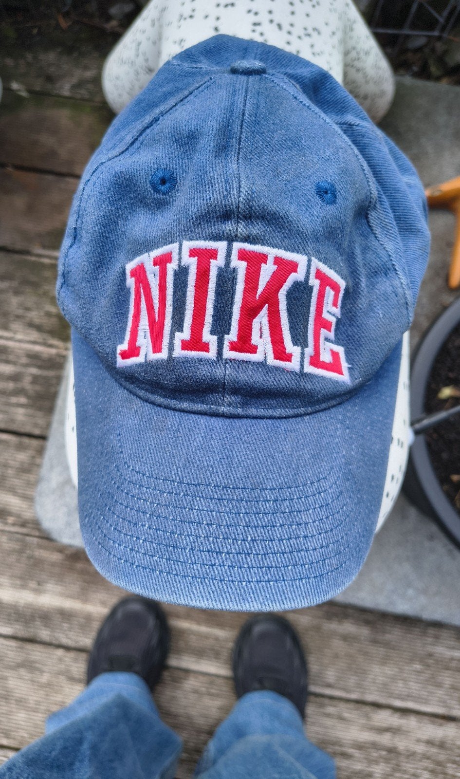 Casquette Nike vintage 90s, Kleding | Heren, Hoeden en Petten, Nike, Pet, Gedragen, One size fits all