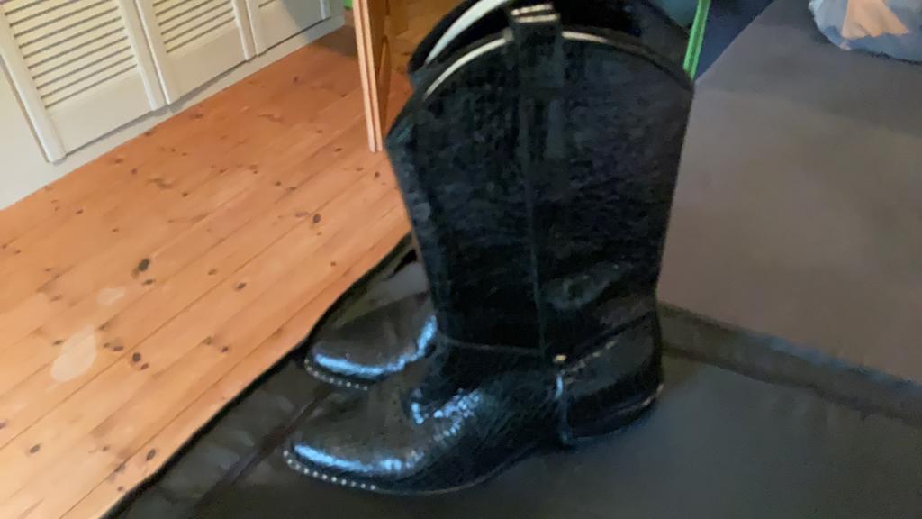 Cowboylaarzen zwart, Ophalen of Verzenden, Gedragen, Zwart