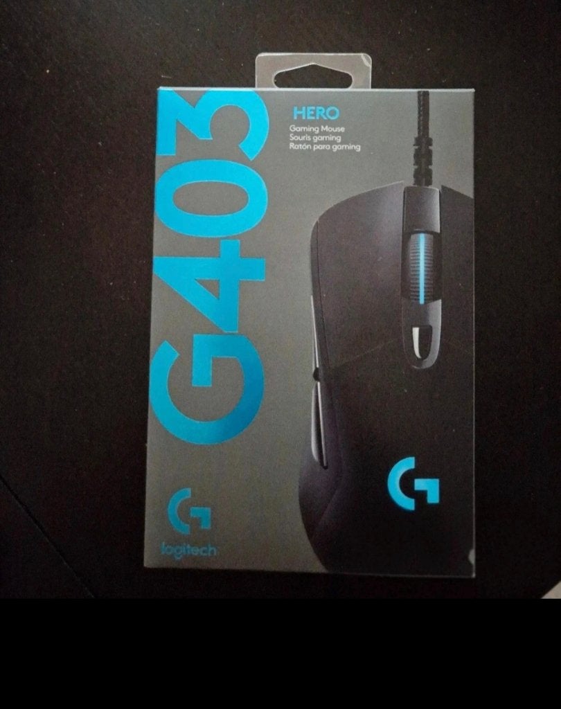 Logitech g403 Hero gaming mouse, Muis, Ophalen of Verzenden, Zo goed als nieuw, Bedraad