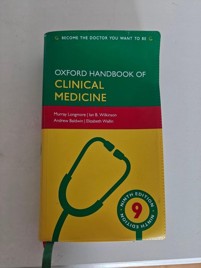 Oxford handbook of clinical medicine ninth edition, Ophalen of Verzenden, Zo goed als nieuw