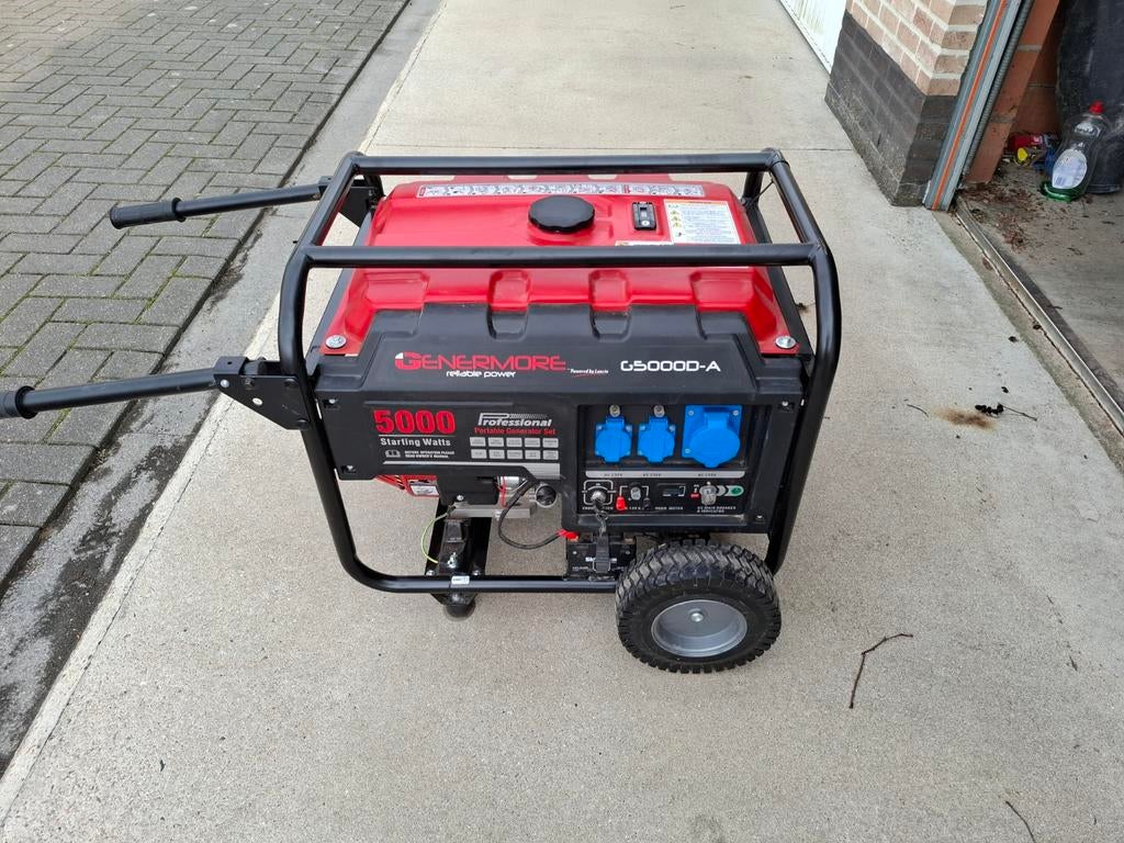 Generator 5000w met garantie, Doe-het-zelf en Bouw, Ophalen