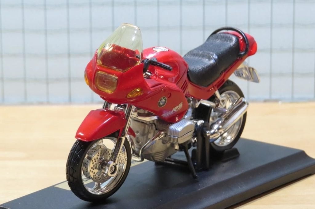 BMW R1100RS red 1:18 maisto, Hobby & Loisirs créatifs, Voitures miniatures | 1:18, Neuf, Moteur, Maisto, Enlèvement ou Envoi