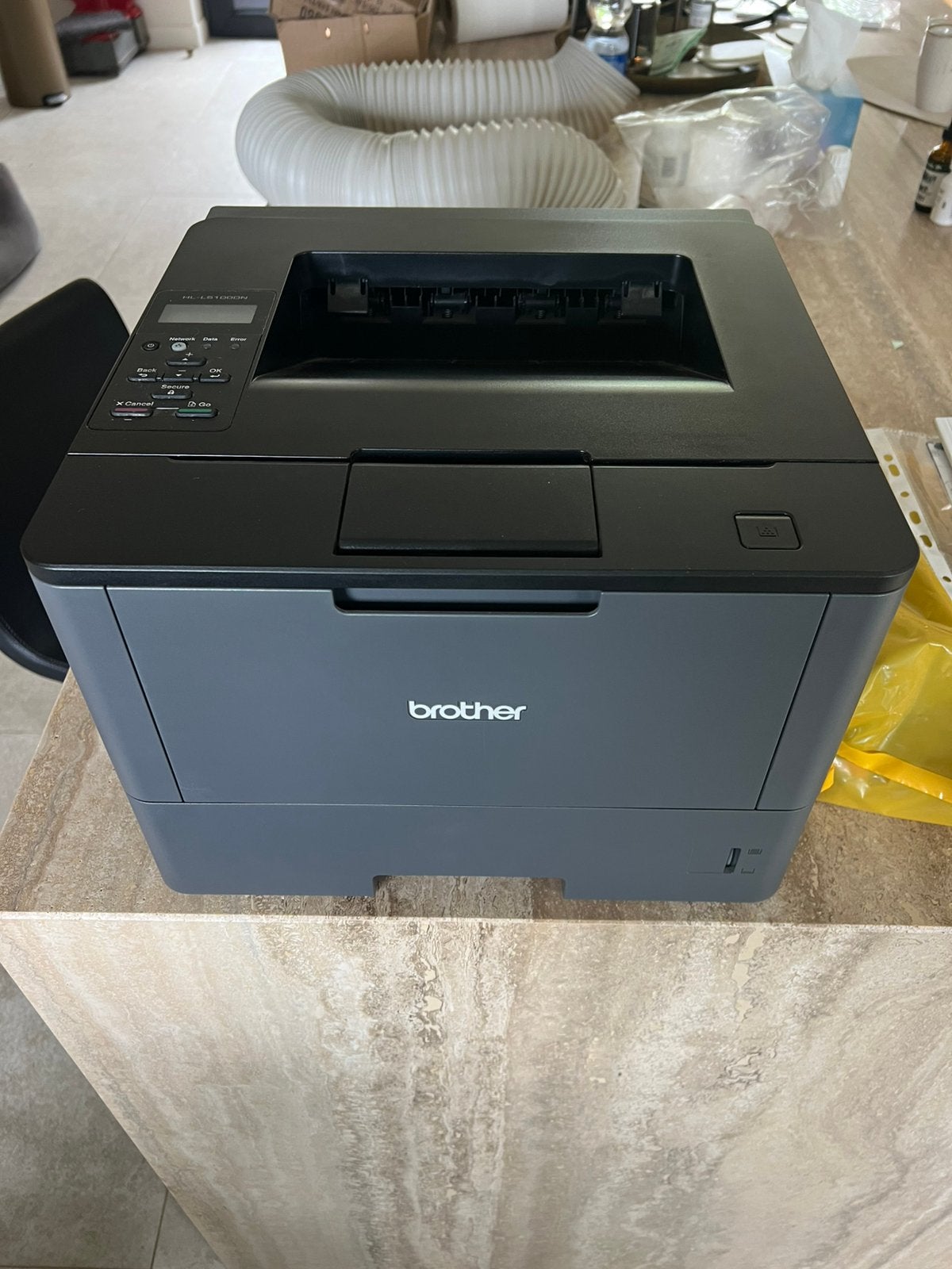 Printer Brother HL-L5100DN zwart-wit, Computers en Software, Printers, Ophalen, Zo goed als nieuw, Printer