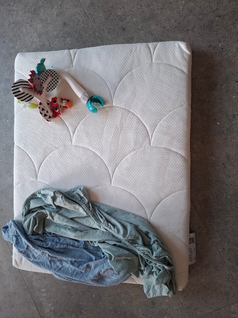 Matras en hoezen voor park, Kinderen en Baby's, Ophalen, Gebruikt, Rechthoekig, Boxkleed