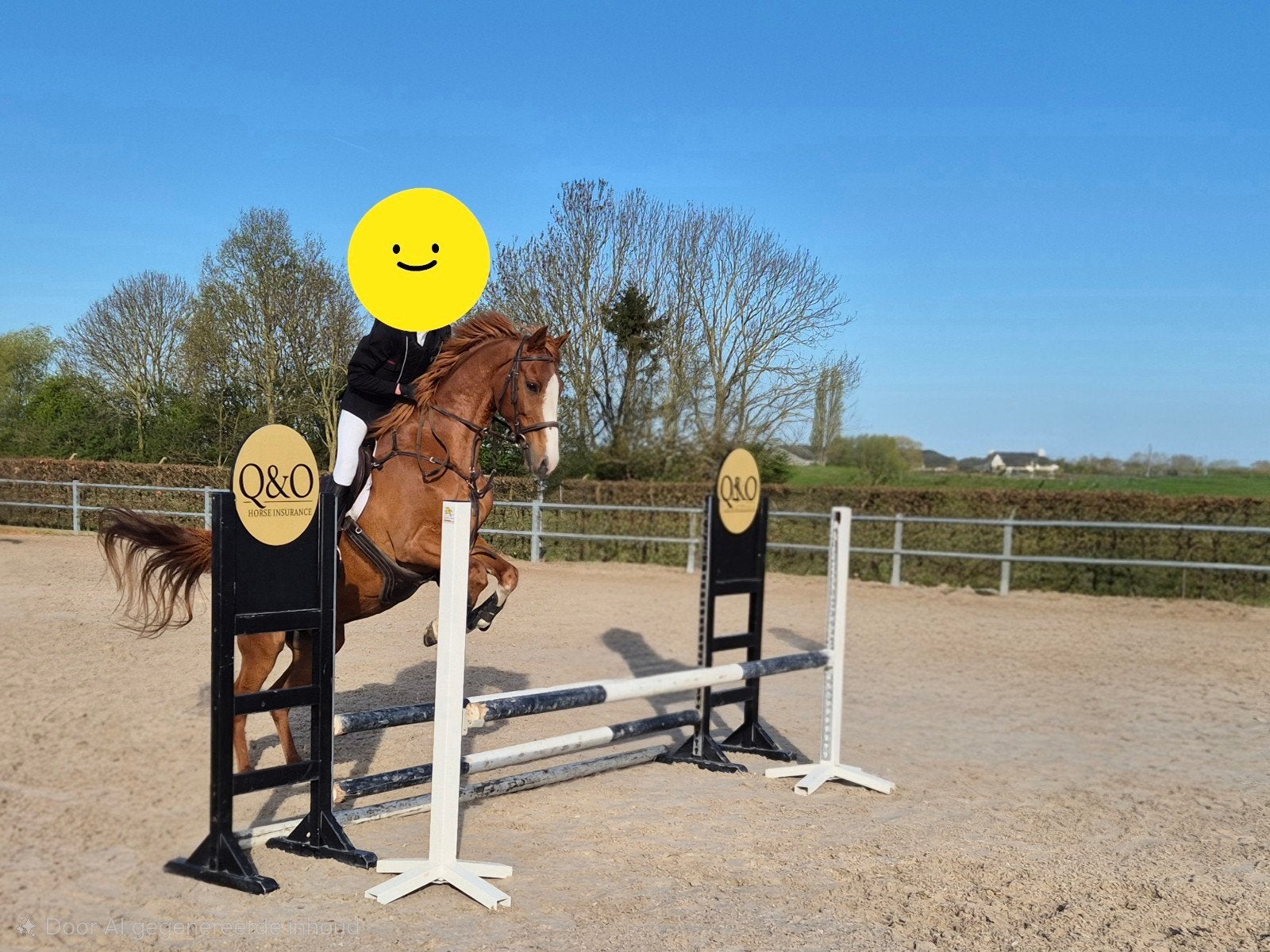12 jarige brave ruin, Dieren en Toebehoren, Paarden, Ruin, 165 tot 170 cm, Met stamboom, 11 jaar of ouder