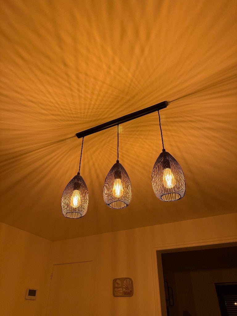 Hanglamp, Ophalen, Zo goed als nieuw, Industrieel/modern, E27 (groot)