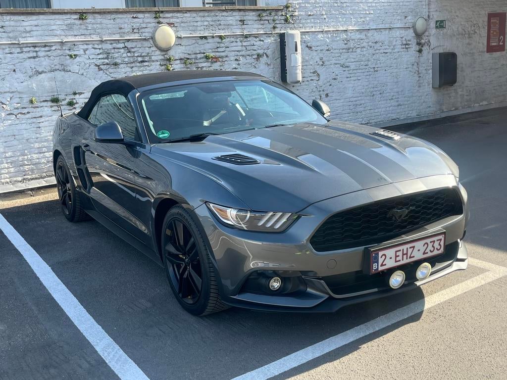 Ford mustang 2,3 ecoboost cabriolet, Auto's, Ford, Automaat, Euro 6, 4 cilinders, Cabriolet