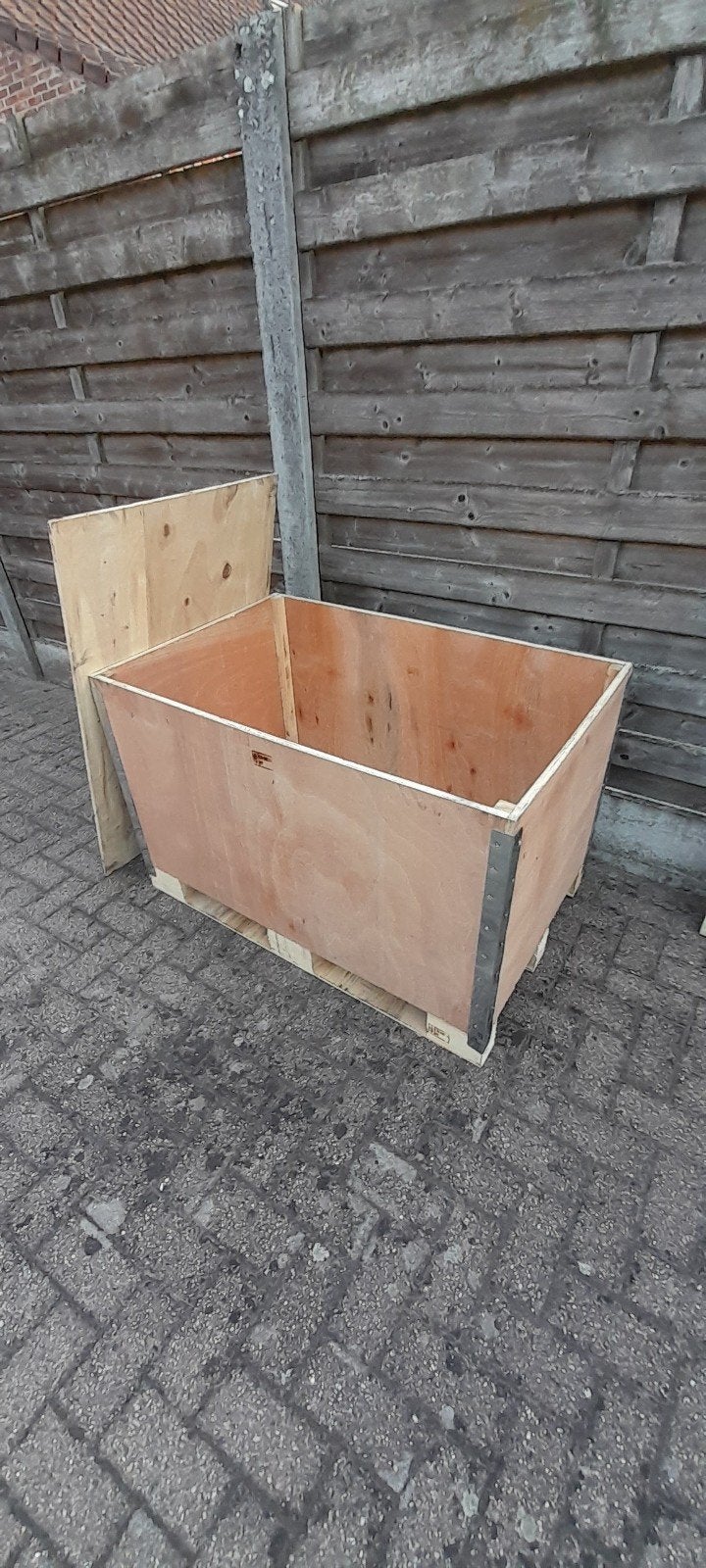 Houten kist box krat, Doe-het-zelf en Bouw, Kratten en Dozen, Ophalen, 100 cm of meer, 60 cm of meer, Zo goed als nieuw