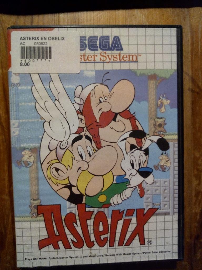 Sega Master System Asterix, Enlèvement ou Envoi, 1 joueur, À partir de 7 ans, Utilisé