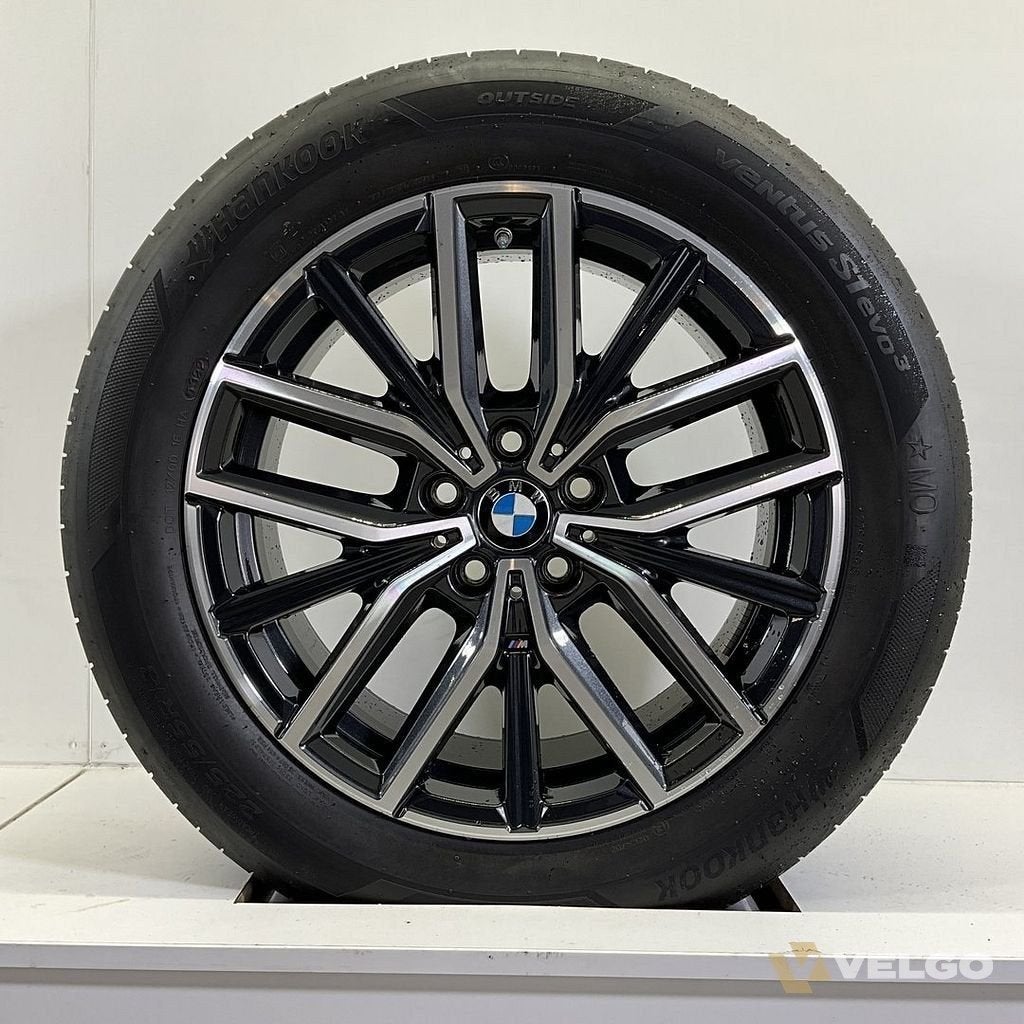 BMW X1 IX1 X2 IX2 U10 SET VELGEN + ZOMERBANDEN 18 INCH ORIG., Auto-onderdelen, 18 inch, Gebruikt, -, -