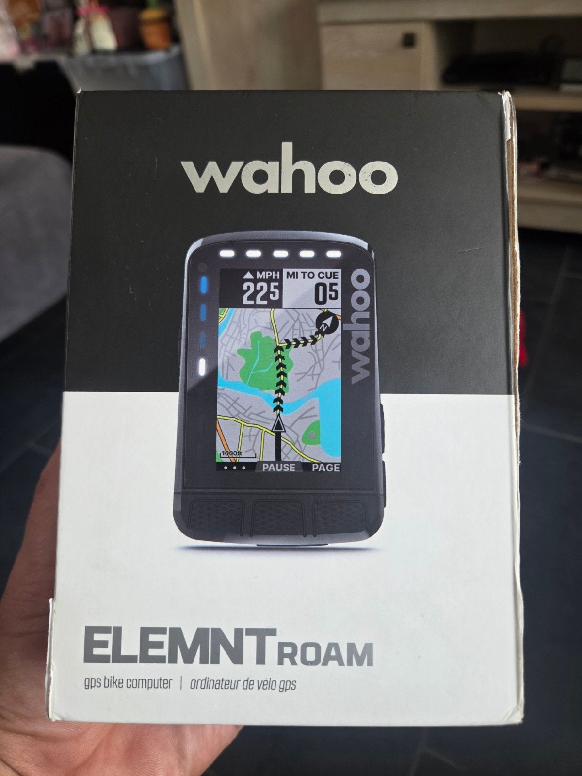 Wahoo elemnt Roam, Fietsen en Brommers, Ophalen, GPS