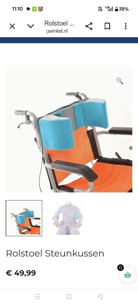 Rolstoelsteunkussen, Divers, Chaises roulantes, Enlèvement, Neuf
